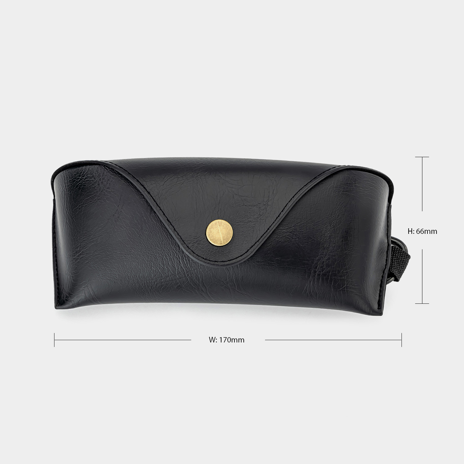 High-Quality Black Leather Eyeglass Case5