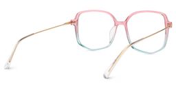 Payton Geometric Pink-Blue Glasses3