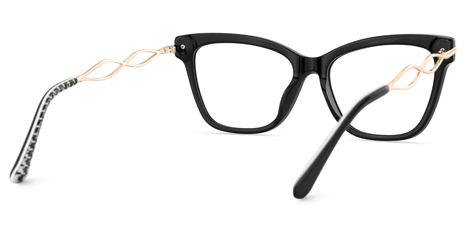 Mason Cat eye Black Glasses5