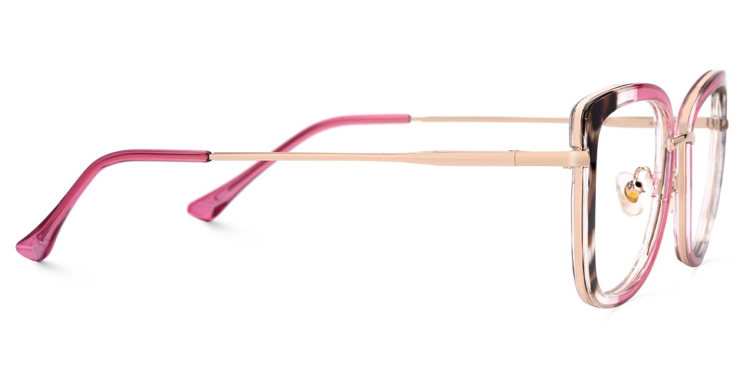 Two-Tone Kaye Cateye Frame Eyeglasses | ZEELOOL UK2