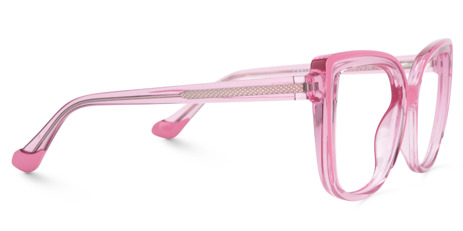 Fenn Cateye Pink Glasses3