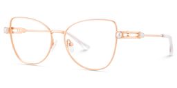 Gaga Cat eye Rose Gold Glasses2