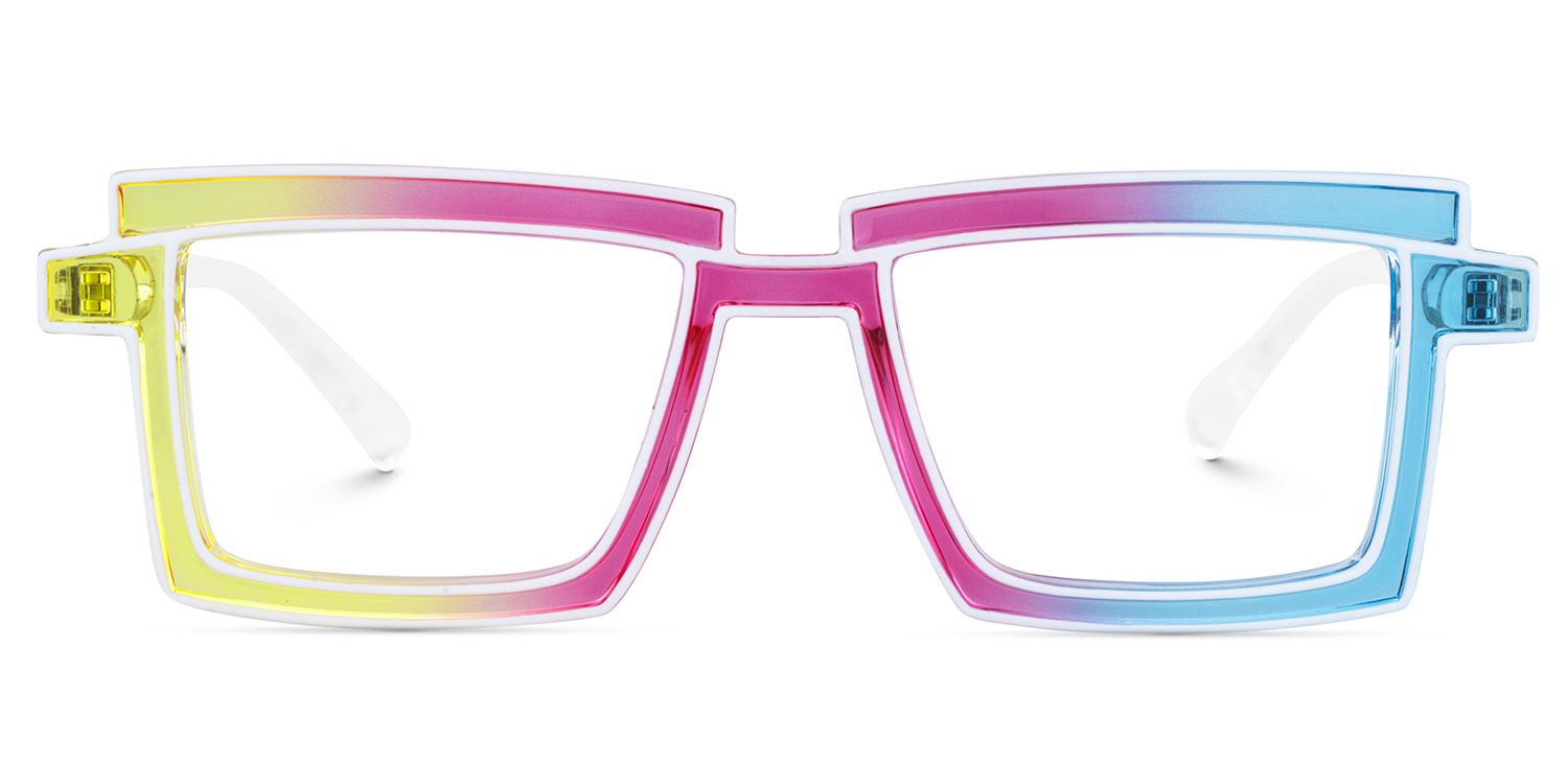Zephyr Colorful Glasses in Cyberpunk Style Eyeglasses0