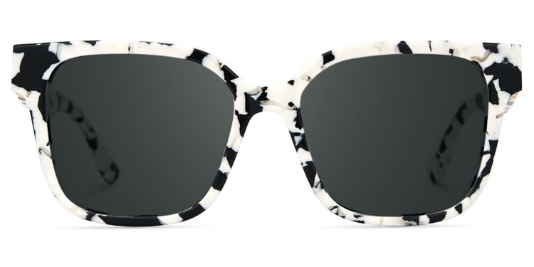 Kerri Square Cow Print Glasses