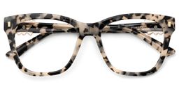 Mae Square Tortoise Glasses1