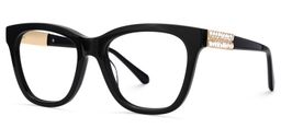 Surita Cateye Black Glasses3
