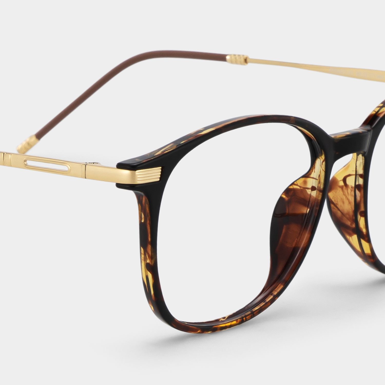 Greene Square Tortoise Frame Glasses | Zeelool Optical6