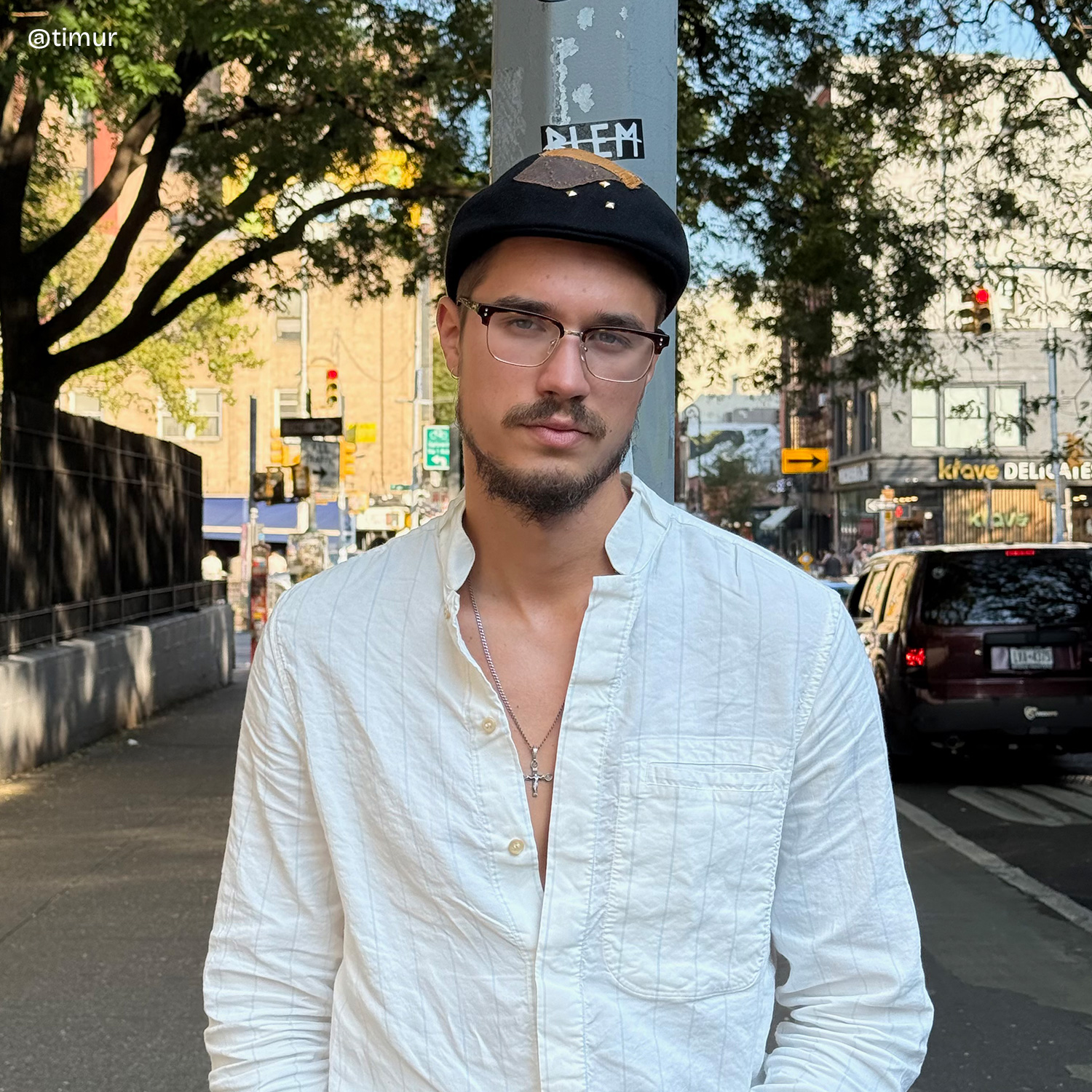 Ryan Browline Tortoise Glasses6