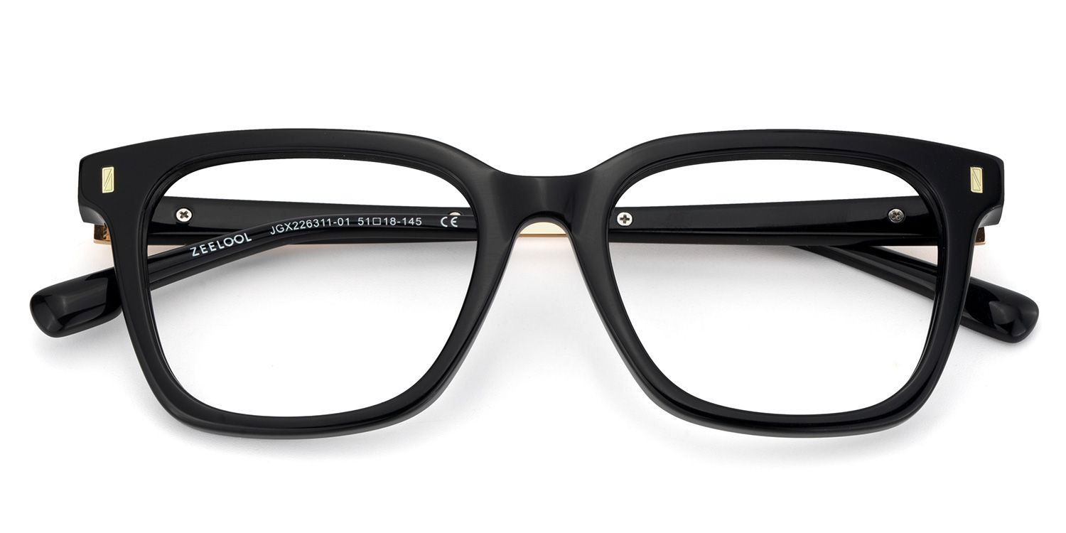 Black Rectangle Frames For Men2