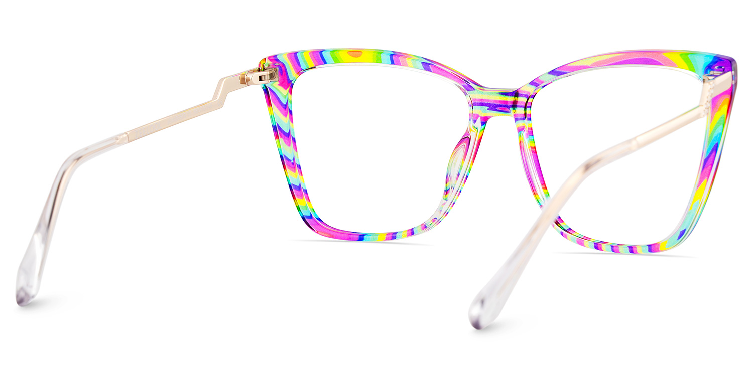 Awilda Cateye Multicolor Glasses5