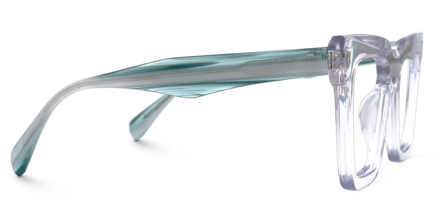 Square Janae Clear Glasses on sale -Zeelool Glasses2