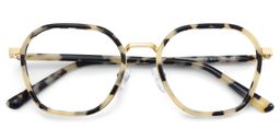 Mitchell Geometric Tortoise Glasses3