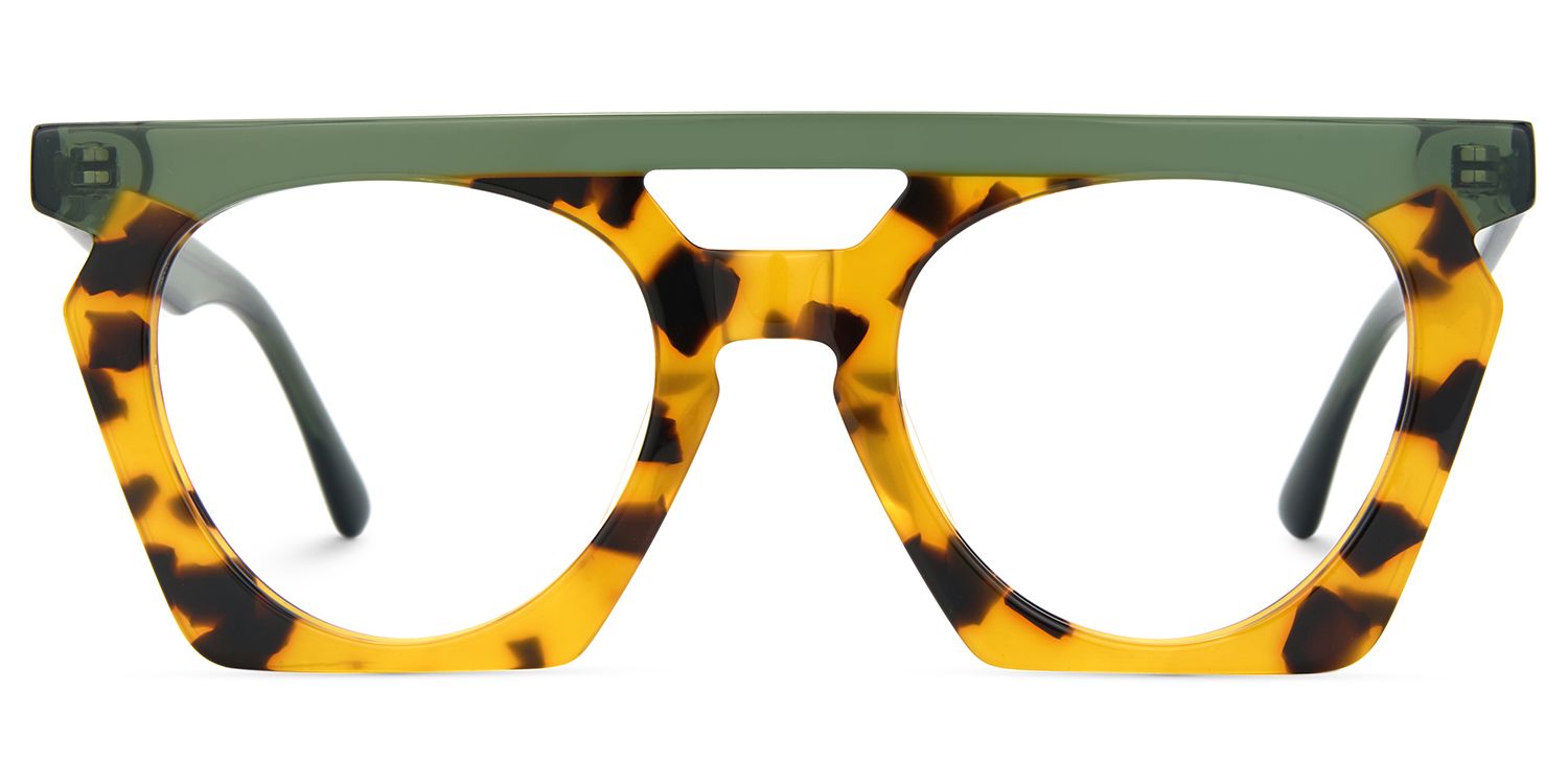 Machado Aviator Two-Tone Eyeglasses and Frame Glasses0