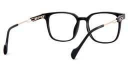 Chloe Black Square Glasses5
