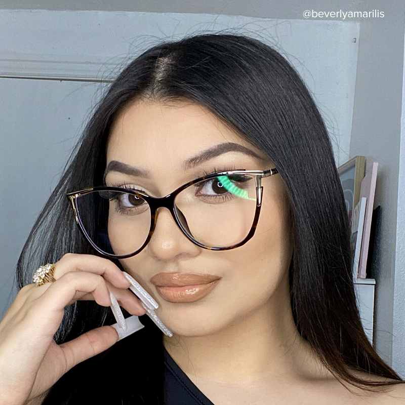 ZEELOOL Yomary Cateye Tortoise Glasses