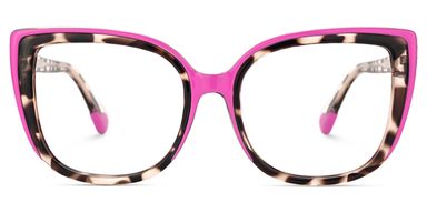 Fenn Cateye Pink Tortoise Glasses