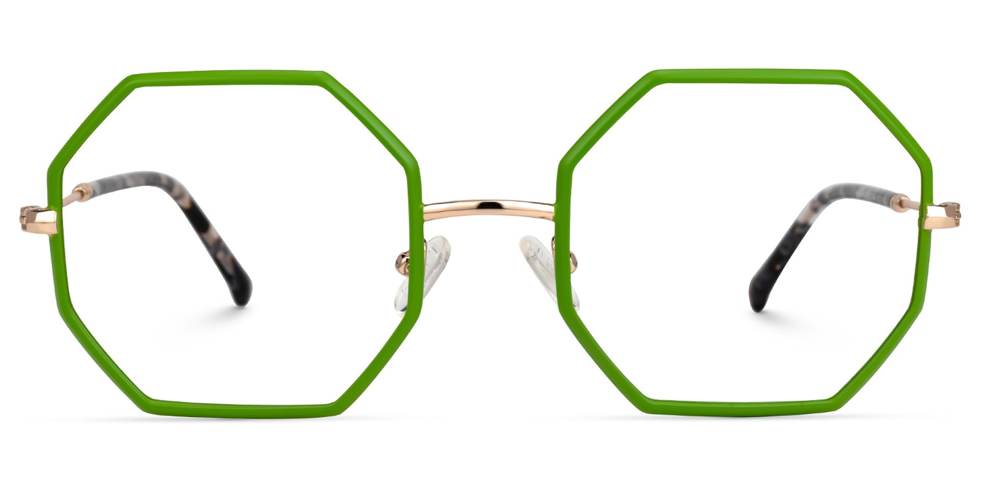 Geometric Griffith Green Glasses for Sale -Zeelool Glasses0