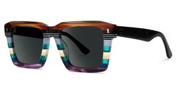 Kenish Square Multicolor Glasses1
