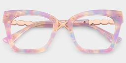 Darlyn Cateye Pink Glasses2