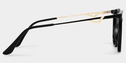 Chanty Black Round Sunglasses3