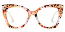Rivas Butterfly Orange Glasses0
