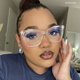 Corlette Clear Butterfly Glasses8