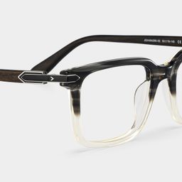 Noah Rectangle Two tone Glasses6