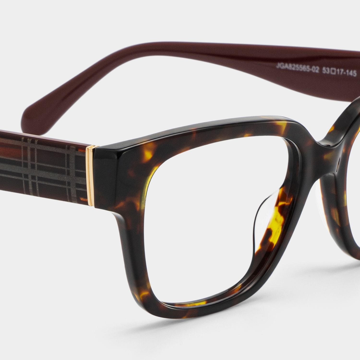 Blake Tortoise Square Glasses | Retro Campus Athleisure7