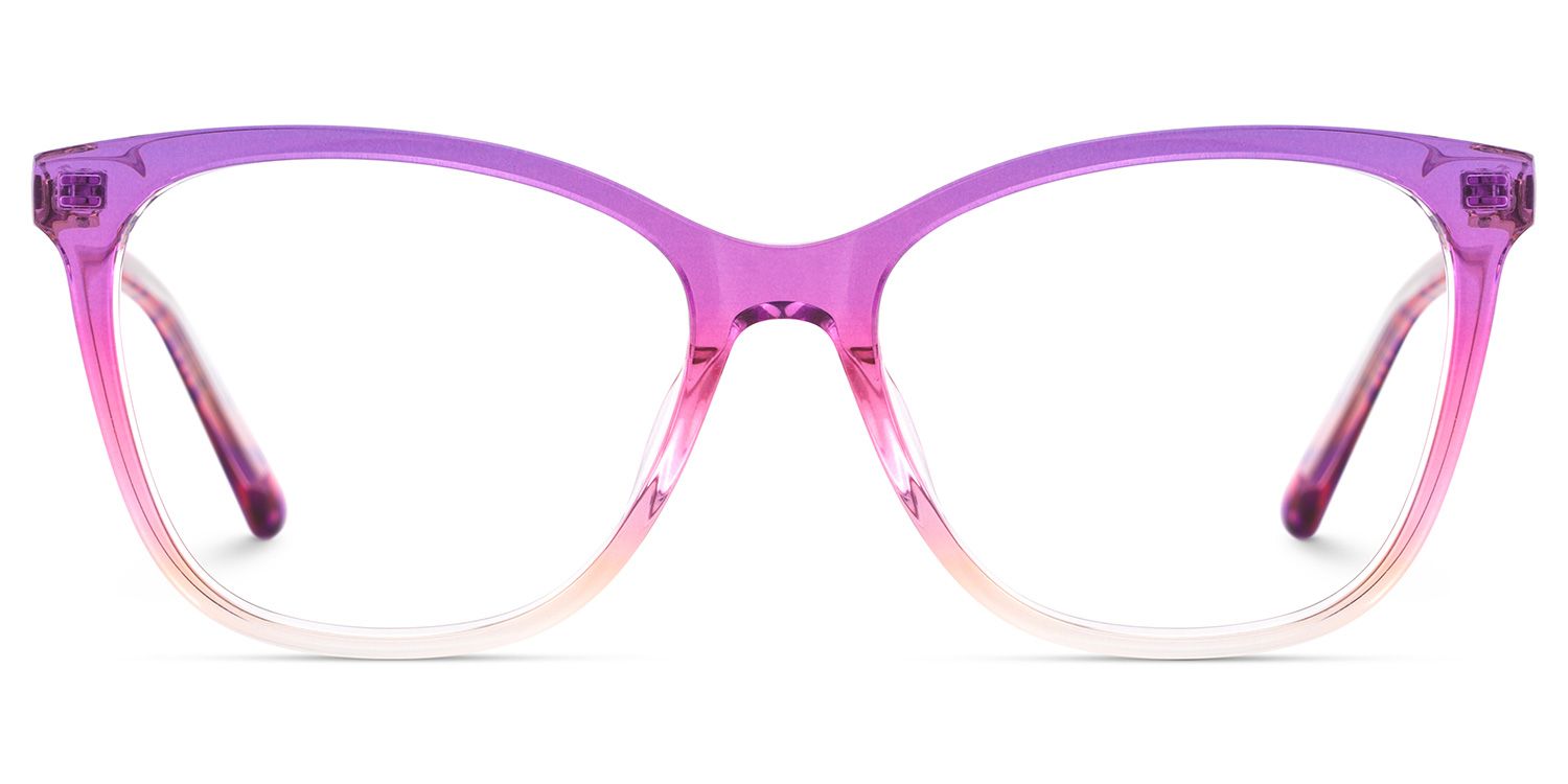 Gage Butterfly Purple Color Frame Glasses for Women | ZEELOOL UK1