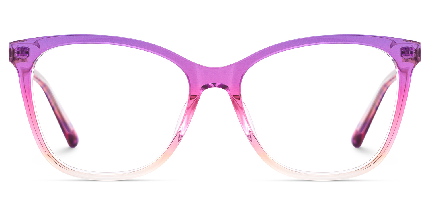 Gage Butterfly Purple Color Frame Glasses for Women | ZEELOOL UK1