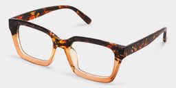 Grover Tortoise Rectangle Glasses2