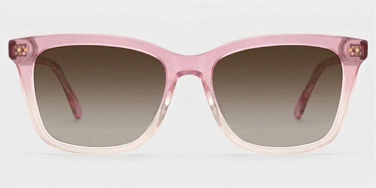 Layla Pink Square Glasses