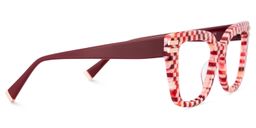 Cardozo Square Red Glasses4