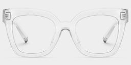 Malcolm Square Clear Glasses0