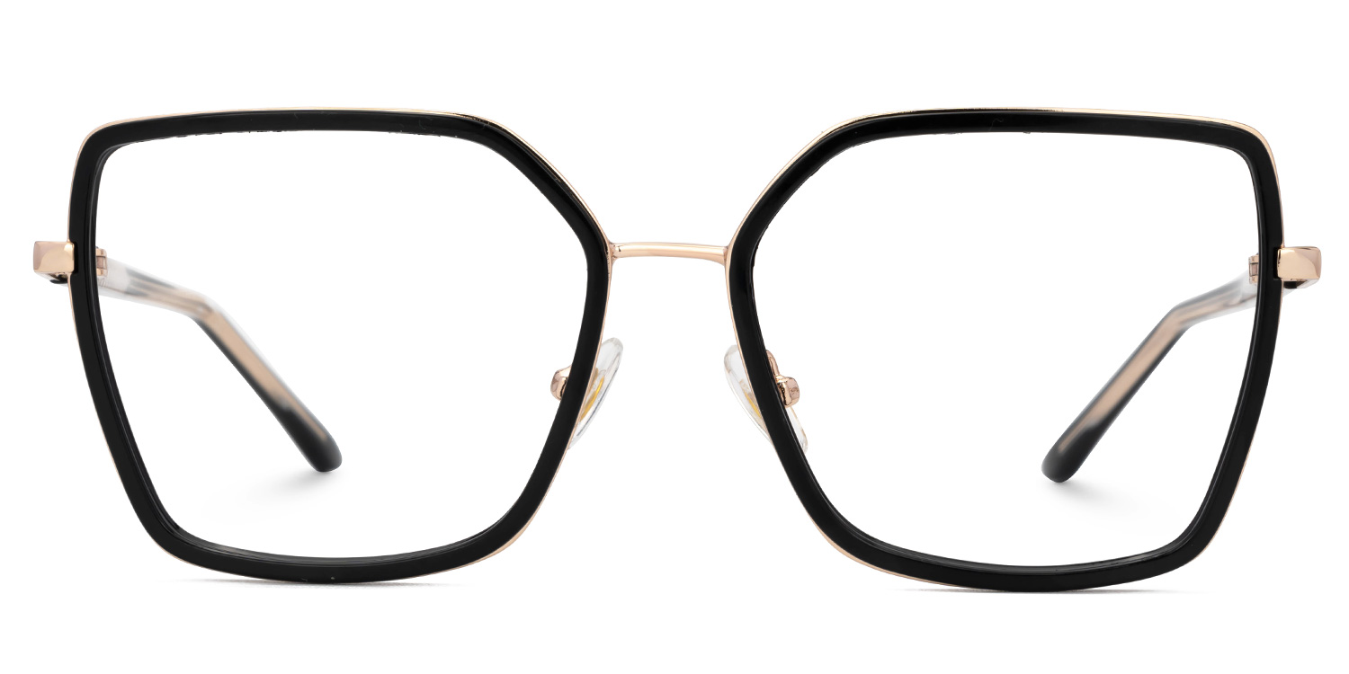 Black Square Frame Glasses - Jill on Sale | ZEELOOL UK0