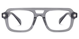 Ismail Aviator Gray Glasses0