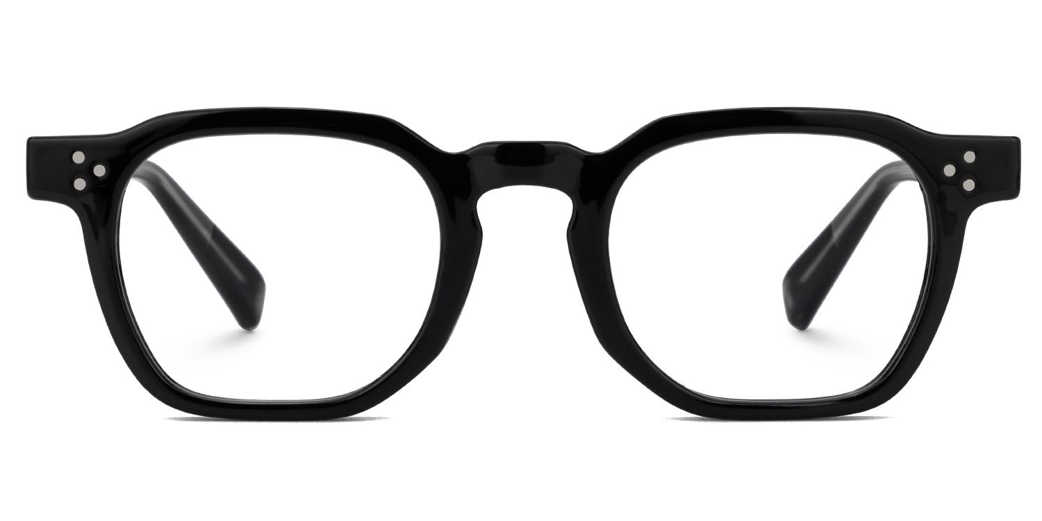 Moaya Eyeglasses in Square Black Frame | ZEELOOL UK0