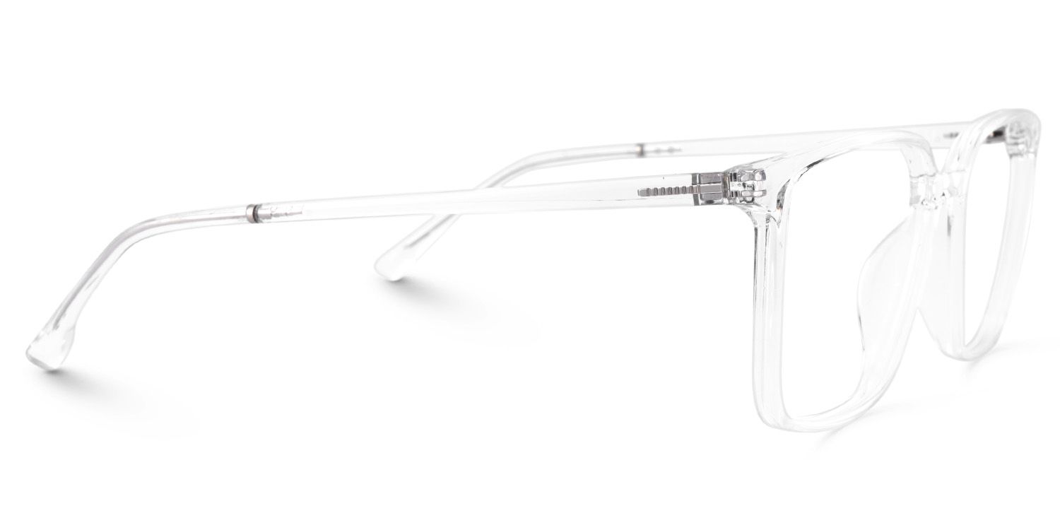 Raytina Square Clear Glasses | ZEELOOL UK3