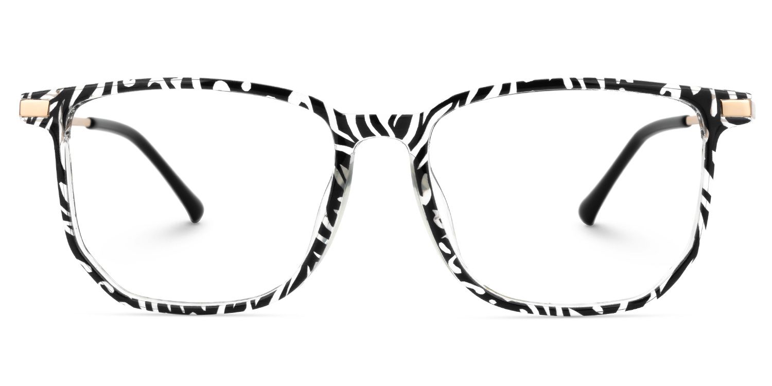 Fezell Black Thin Frame Eyeglasses | ZEELOOL UK0