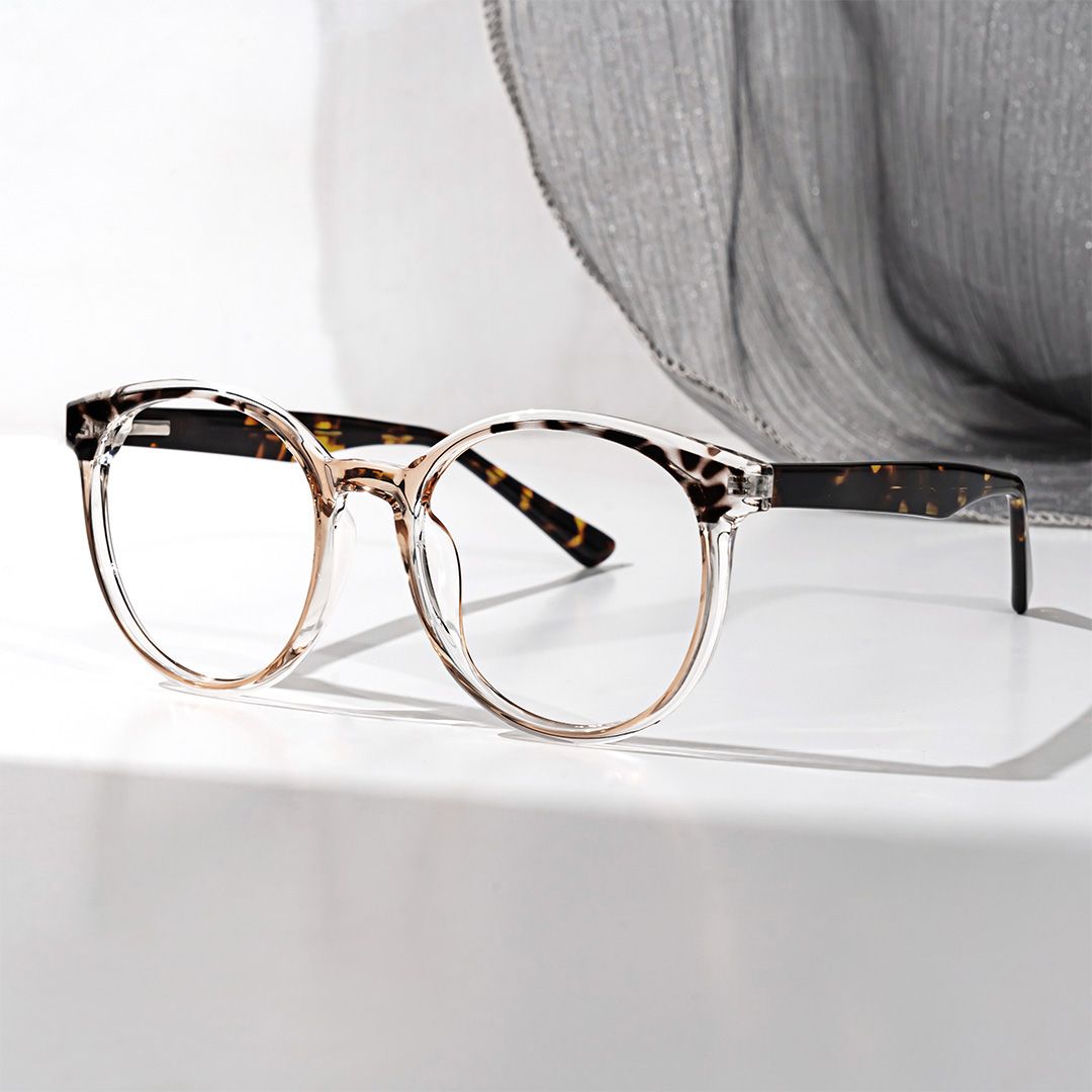 Round Jumesha Beige Glasses deals -Zeelool Glasses4