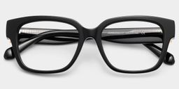 Blake Black Square Glasses1