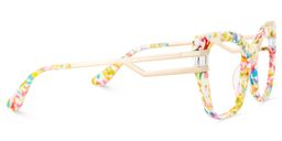 Kieran Rectangle Mottled Glasses4