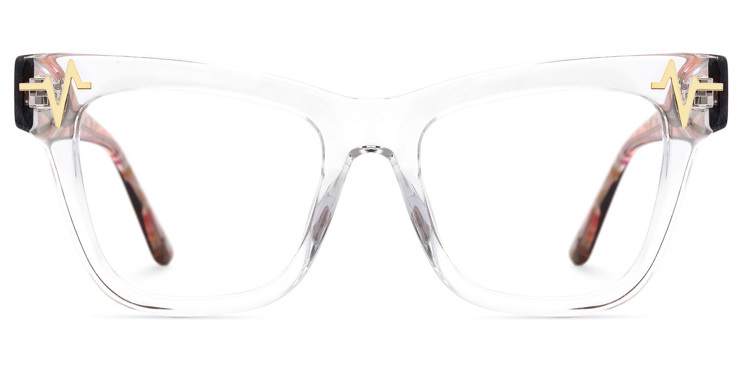 Cara Butterfly Clear Acetate Frames for Women | ZEELOOL UK0