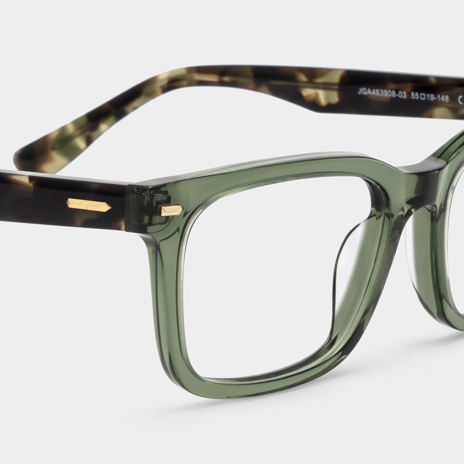 Patrick Green Rectangle Glasses for Men | ZEELOOL5