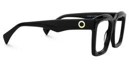 Faridah Square Black Glasses3