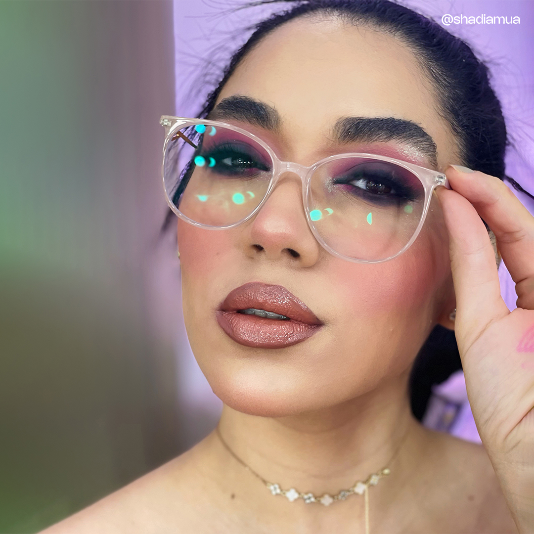 Chanty Round Pink Glasses