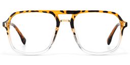 Kilworth Tortoise crystal Aviator Glasses2