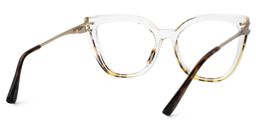 Fillery Cateye Clear Clear Glasses3