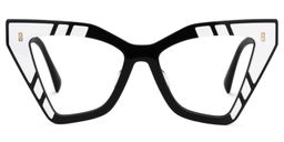 Vella Butterfly Black Glasses0