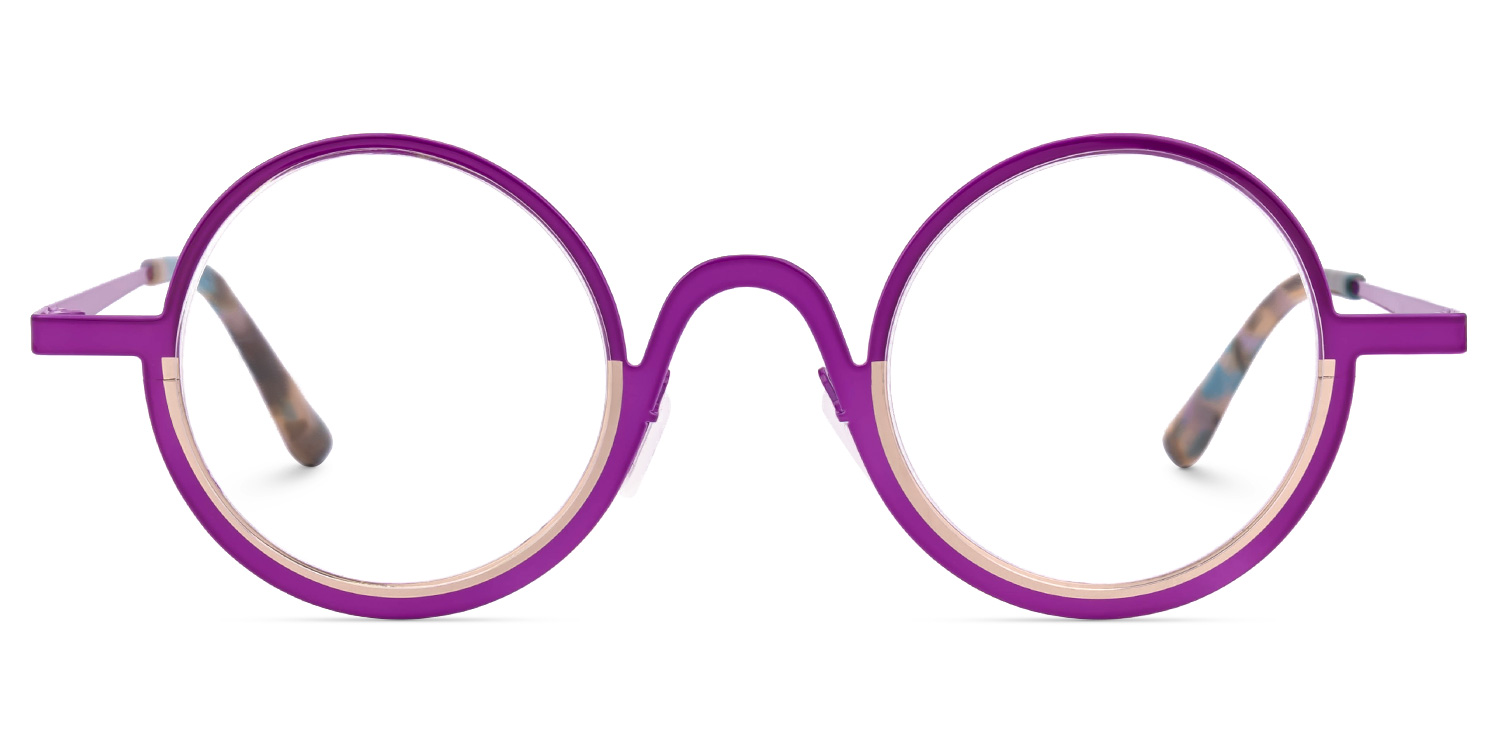 Banfield Round Purple Glasses0